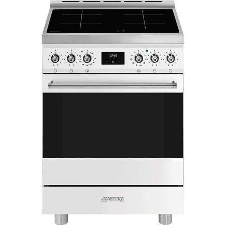 Smeg C6IPWHM2 Classic Induktionskomfur 60 cm - Hvid | KitchenOne
