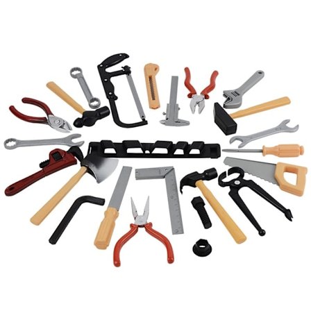 Verktygslåda för barn, Verktygslåda för småbarn, Montessori pedagogiska stångkonstruktionsleksaker, För 2 3 4 5 6 år gamla pojkar och flickor, Bästa 