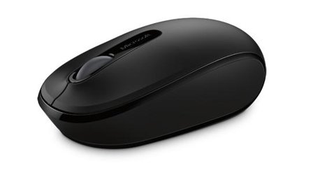 Microsoft Wireless Mobile Mouse 1850 - mus - 2.4 GHz - svart