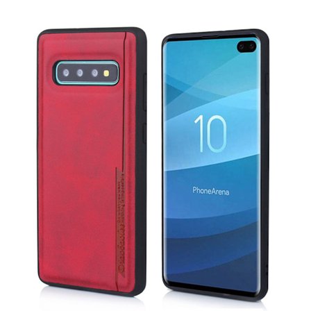 Samsung Galaxy S10 - Professionellt Pu-L der Skal