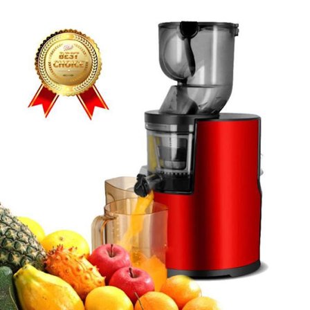 LCC LC615 Juice Extractor - Stor öppning - Röd