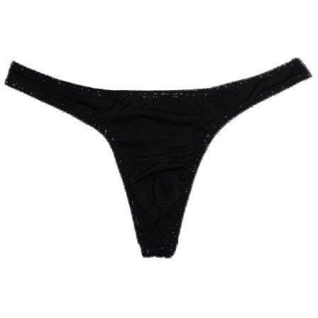 String undertøj til mænd 4-pak Sort blå XL