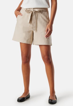 VILA Vijolanda High Waist shorts Feather Gray Klær
