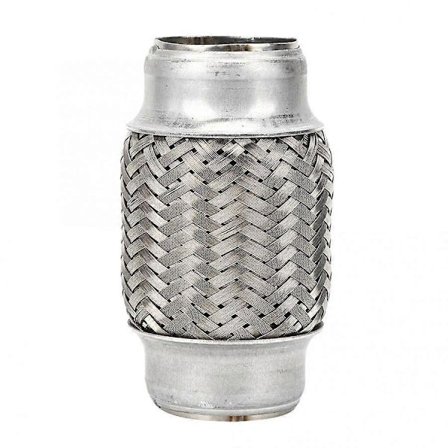 38 x 102 mm 15 x 4 tommer Eksos Fleksibelt Rør Flexi Skjøt Reparasjonsrør Eksos Skjøt Rustfritt Stål Biltilbehør