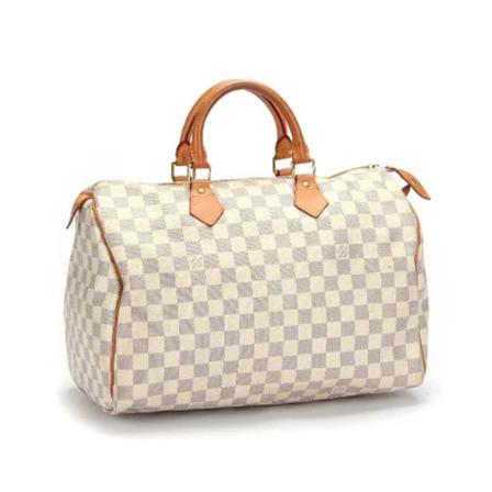 Louis Vuitton Vintage Pre-ownedCoated canvashandbags Hvid, unisex Vintage Tasker, Størrelse: ONE Size