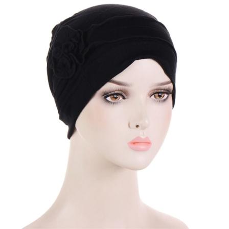 Turban Hattar Dam Hijab SVART - spot försäljning black