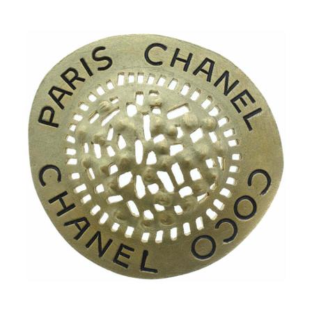 Chanel Vintage Pre-owned accessories gul, Dam Vintage Smycken, Dam, Storlek: ONE SIZE