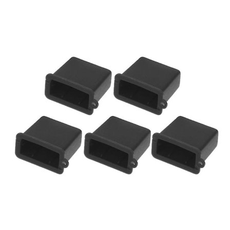 5 stk./sæt USB Anti-støv stik Stopper Type A Han Cap Cover Protector