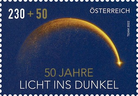Østrig - Lys i mørket - Postfrisk frimærke