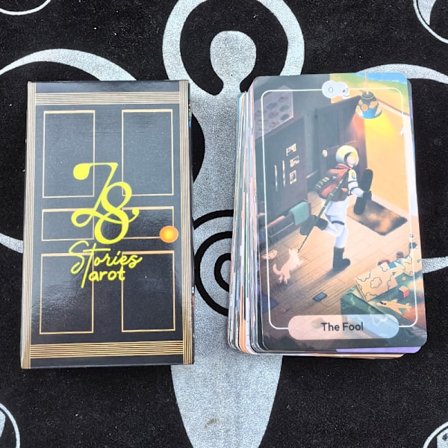 78 Stories Tarot - Engelsk version - Tarotkort - Bordspel - Orakelkort - Kortspel