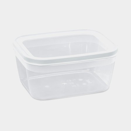 Contenitore per alimenti Nordiska Plast Cook It, trasparente/bianco, 1.6 litri