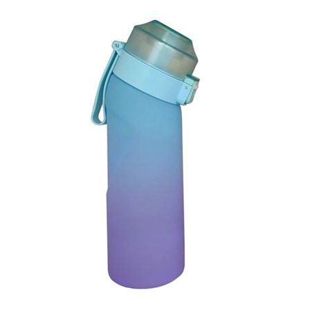 Tritan-vesipullo Air Water Up -pullo himmeä 650 ml Air Startup -setti Vesikuppi retkeilyyn urheiluun 6