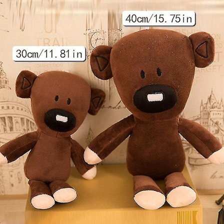 Mr. Bean Pehmolelu Täytetty Sarjakuva Räsynukke Nallekarhu Rauhoittava Nukke Yöpöydän Koriste Bean Karhu 40cm