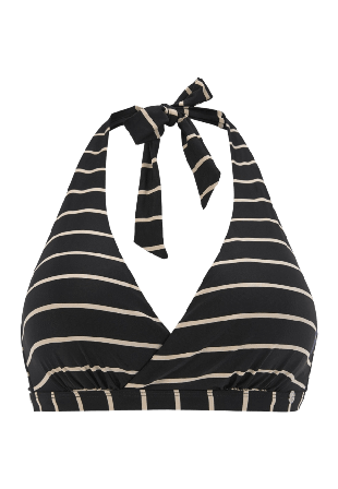 Swegmark Maui Halterneck Bikini-bh Bikini Dam Svart 90BC