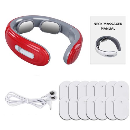 Intelligent nakkemassageapparat til nakke- og rygmassage Elektrisk massagepudemaskine Nakkemassageapparat til hoved, cervikal og rygmassage