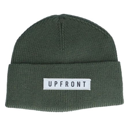 Upfront - Grön cuff Beanie - Ocean Knit Beanie Olive Cuff @ Hatstore