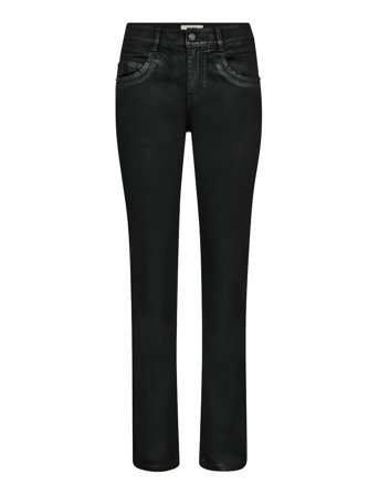 MOS MOSH Mmcarla Naomi Coated Pant - Black - 25 Regular