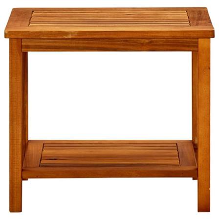 Vidaxl Soffbord 50x35x45 Cm Massivt Akaciaträ Brun
