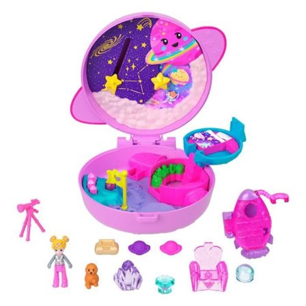 Polly Pocket - Rymdutforskningslekset - Reseleksak - Polly Pocket - JCB18