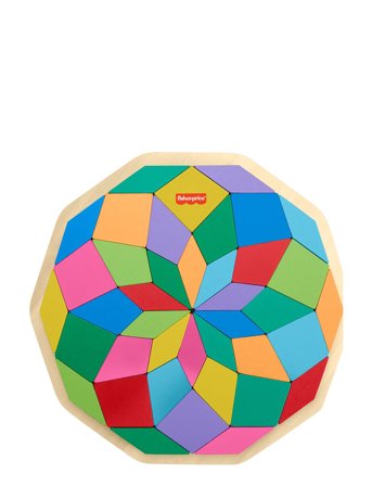 Fisher-Price | Wooden Mandala Puzzle | ONE SIZE