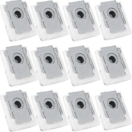 12-pack dammsugarpåsar för Irobot Roomba I & S-serien I7 I7+/plus Z [DB]