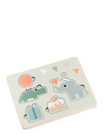 Done by Deer | First Layer Puzzle Celebration Colour Mix | ONE SIZE