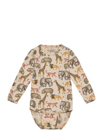 Body Ls Aop Patterned Minymo