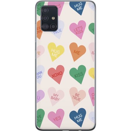 Yhteensopiva Puhelinkuori Samsung Samsung Galaxy A51 Karkkisydämet