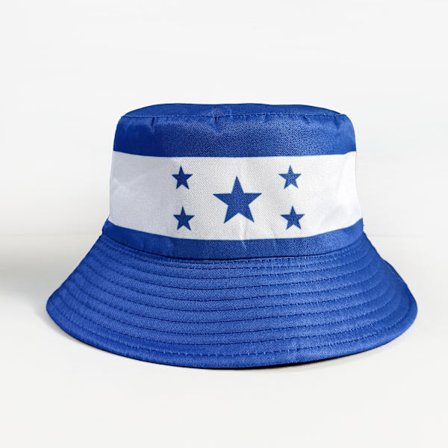 2026 FIFA Världscup Fotbollsflagga Bucket Hat, Cheerleading Bucket Hat M (Huvudomkrets 56-58cm) - Honduras