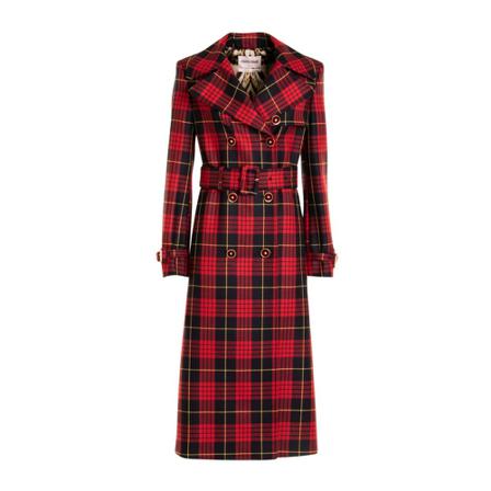 Roberto Cavalli, Coat Czerwony, Kobieta, Rozmiar: S