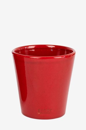 Rotor design - Kruka liten - Röd - Krukor & vaser - Från Homeroom