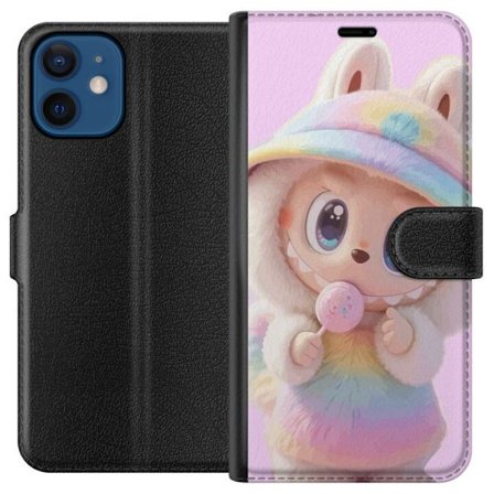 Kompatibel Tegnebogsetui til Apple iPhone 12 Monster kanin dukke vinyl figur sjove udtryk