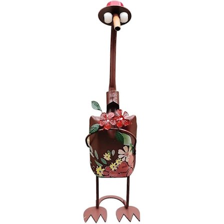 Söpö Keijupuutarhakoriste - Herkkä puutarhakoriste lapiolla - Hauska