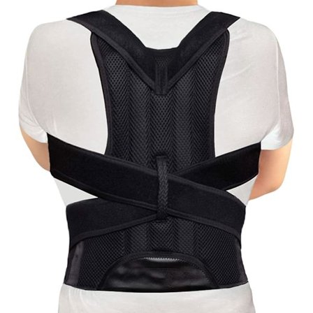 Hållningskorrigering för män och kvinnor, andningsbar och justerbar