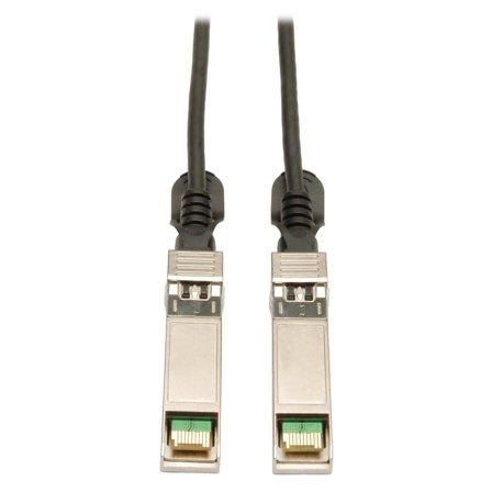 TRIPP LITE Eaton Tripp Lite Series SFP+ 10Gbase-CU Passive Twinax Copper Cable, SFP-H10GB-CU1M Compatible, Black, 1M (3.28 ft.) - direktekoblingskabel