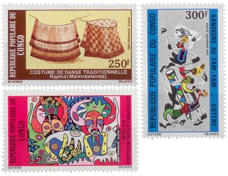 Congo - YT PA 285-87 - Postfrisk