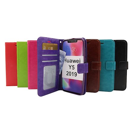 Crazy Horse Wallet Huawei Y5 2019