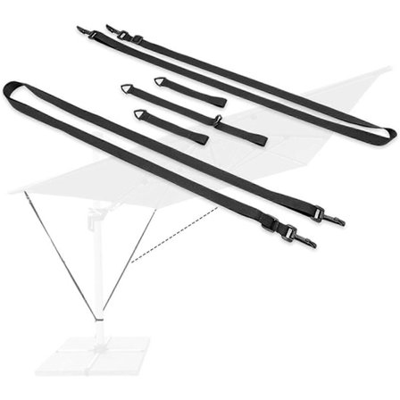 Cantilever-Parasoll Vindband - Vindstabilisering för Utomhusparasoll - WELLNGS