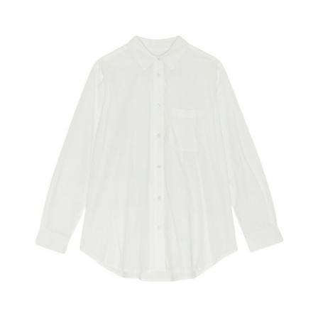 Moshi Moshi Mind gaia shirt poplin Hvid, Dame Skjorter