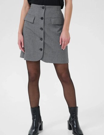 Kaffe Kaellie Skirt - Grey - 46