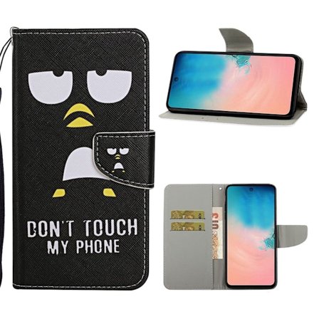 Wonderland Samsung Galaxy Note 20 Flip Etui - Don't Touch My Phone