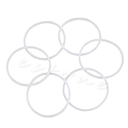 6st Nya Ersättningspackningar Gummitätningsring För Magic Bullet Flat/for Cross Bl