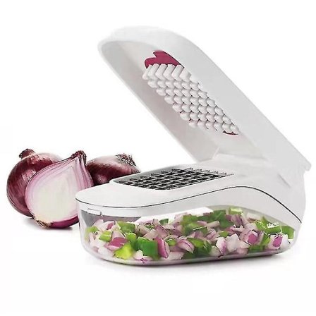 Manuel Grøntsags- og Frugt Skærer, Hakker, Osteskærer, Hvidløgs Presse