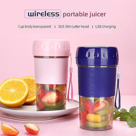 Juicer Orange Electric Mixer Fruit Smoothie Blender Machine Personal
