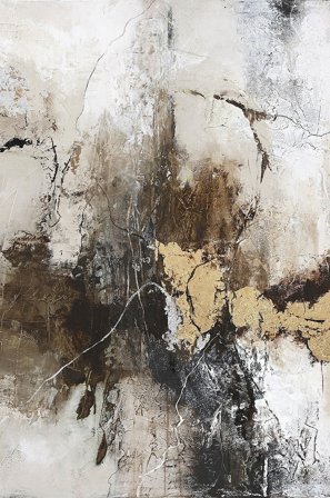 Malerifabrikken - Timeless / Blandet maleri / 90 X 120 cm - Brun - Billeder - 90X120 - Fra Homeroom