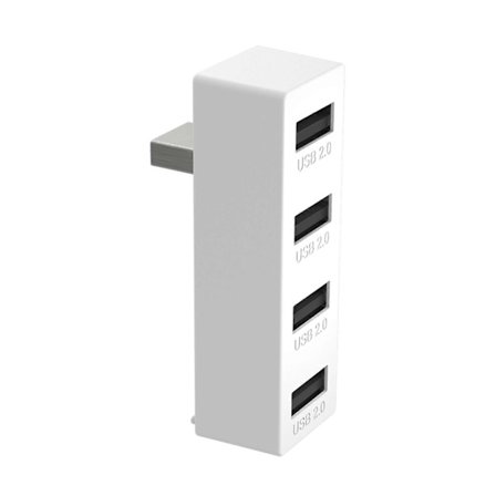 Expansionsdocka 4-i-1 Ingen Latens Anti-interferens 4 USB2.0 Spelkonsoler Kontroller USB-hubb kompatibel Xbox Series S Kaesi