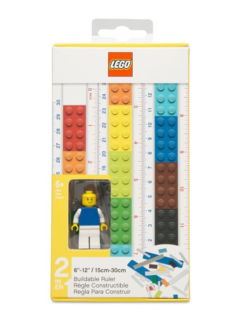 Lego Stati Ry Byggelig Lineal Yellow Euromic