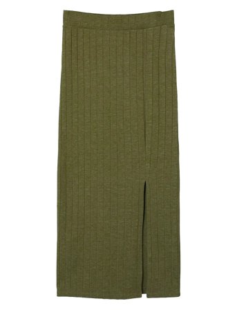 LMTD Nlflunne Long Slim Skirt - Green - 158