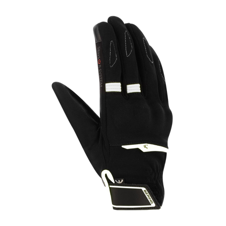 Motocyklové Rukavice Bering Fletcher EVO Černá/Bílá S
