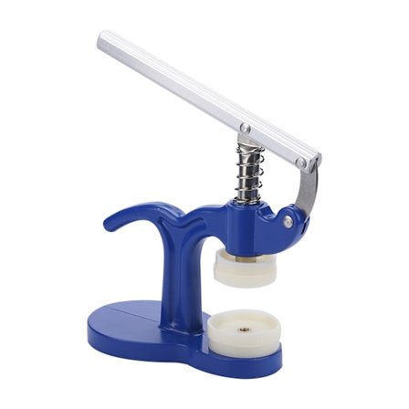 Urkasse Deksel Trykk Lukker Urmaker Presser Reparationsverktøy Med 12 Dyser Blå